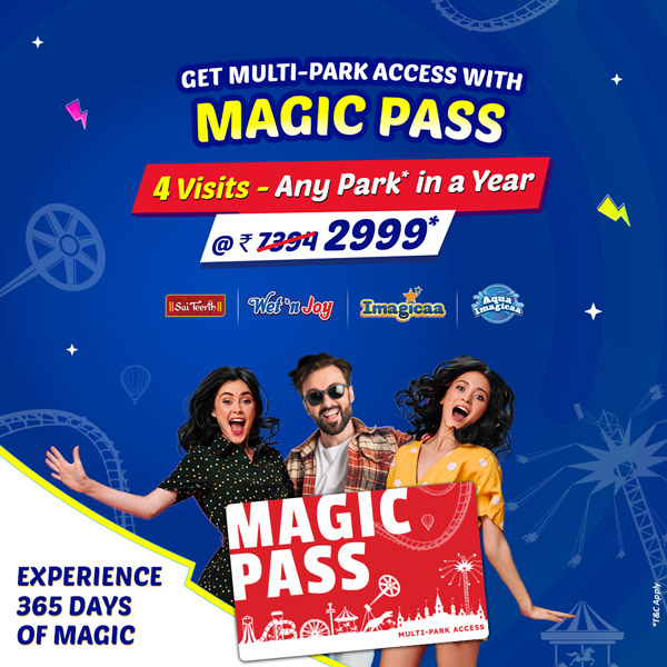 Magic Pass offer at Wet'nJoy